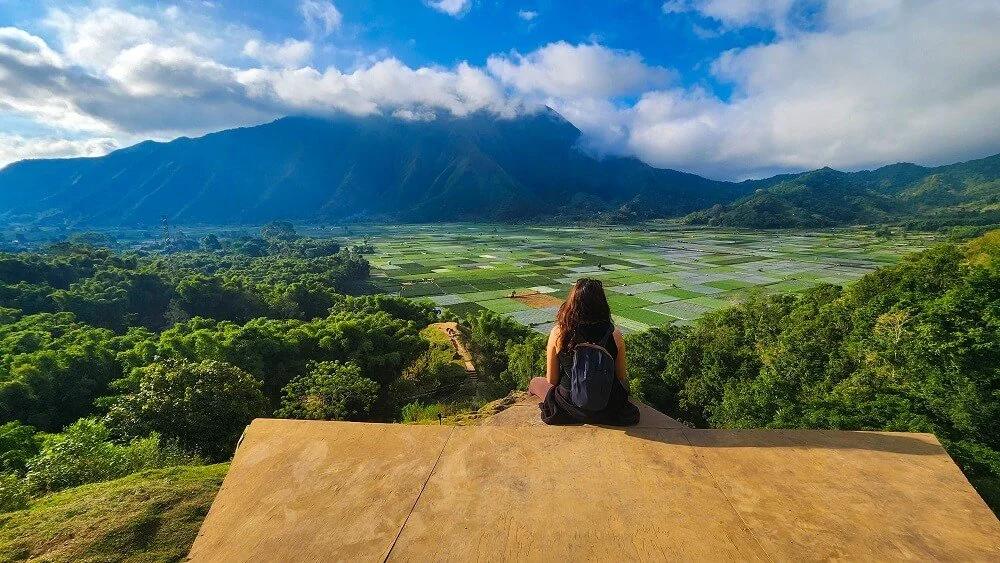 spot photo mount rinjani
