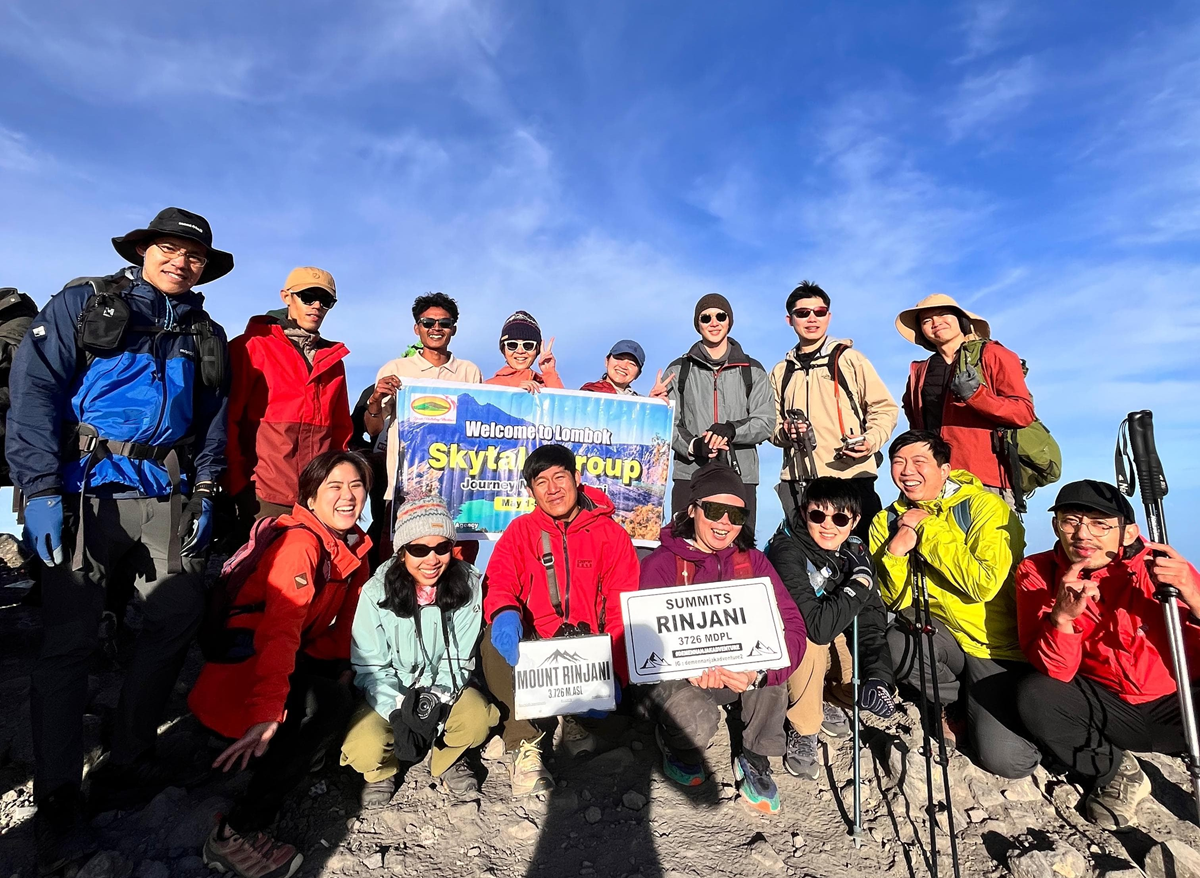 open trek rinjani sembalun