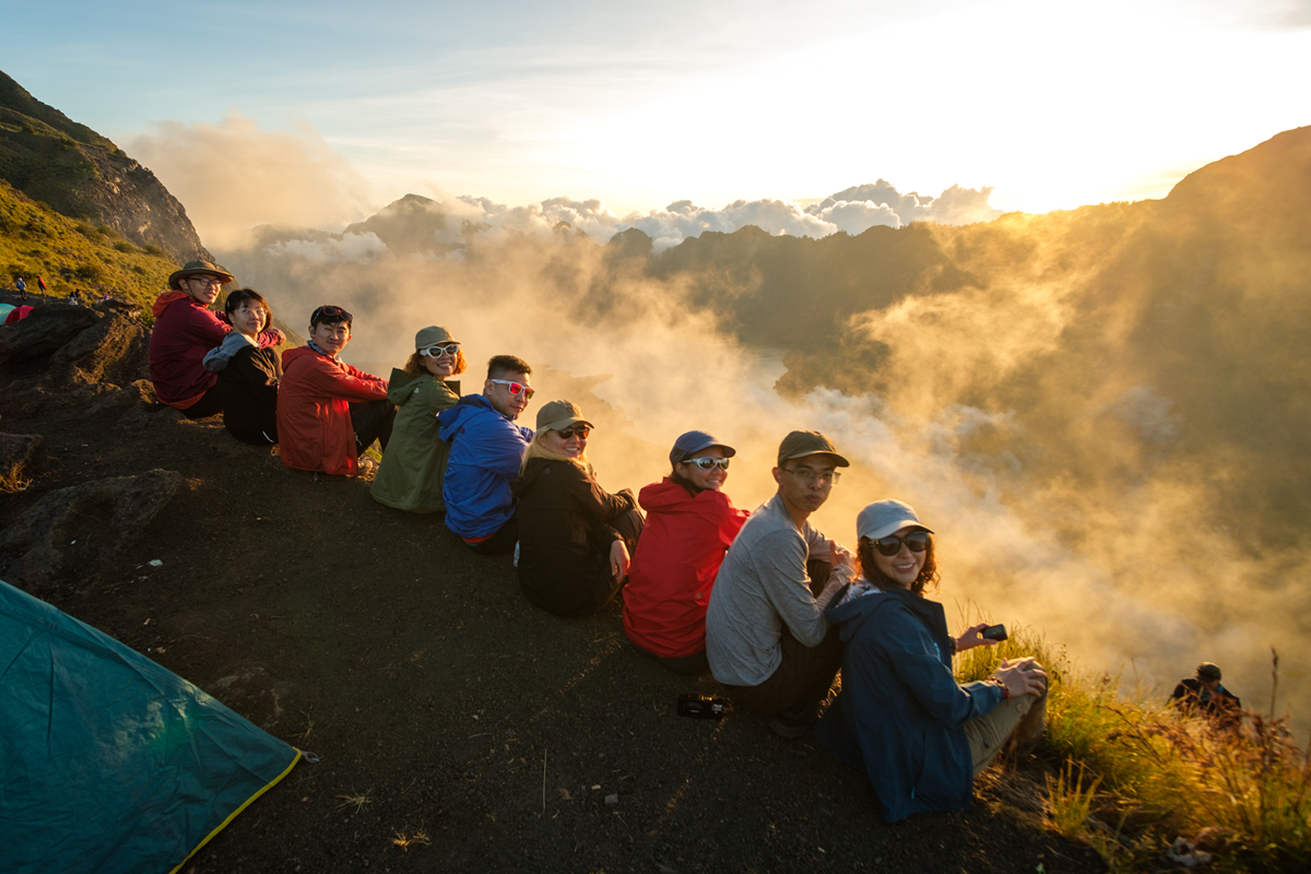 2 days mount rinjani