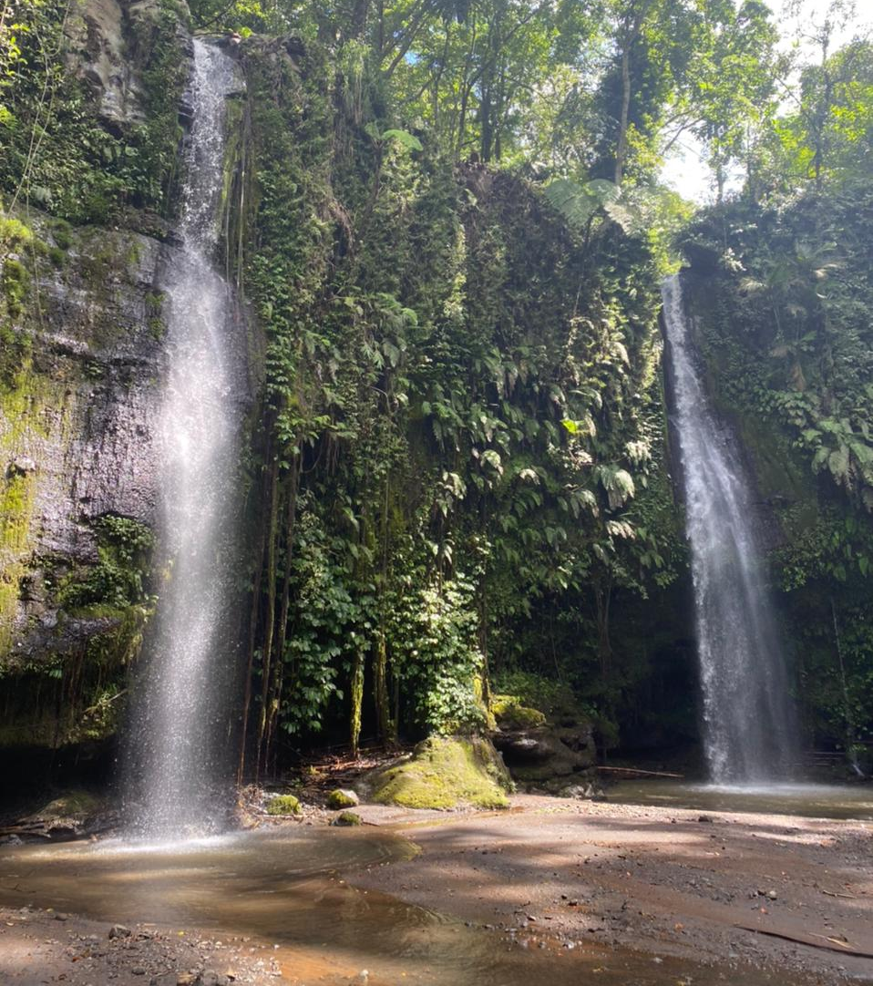 lombok waterfall rafting tour
