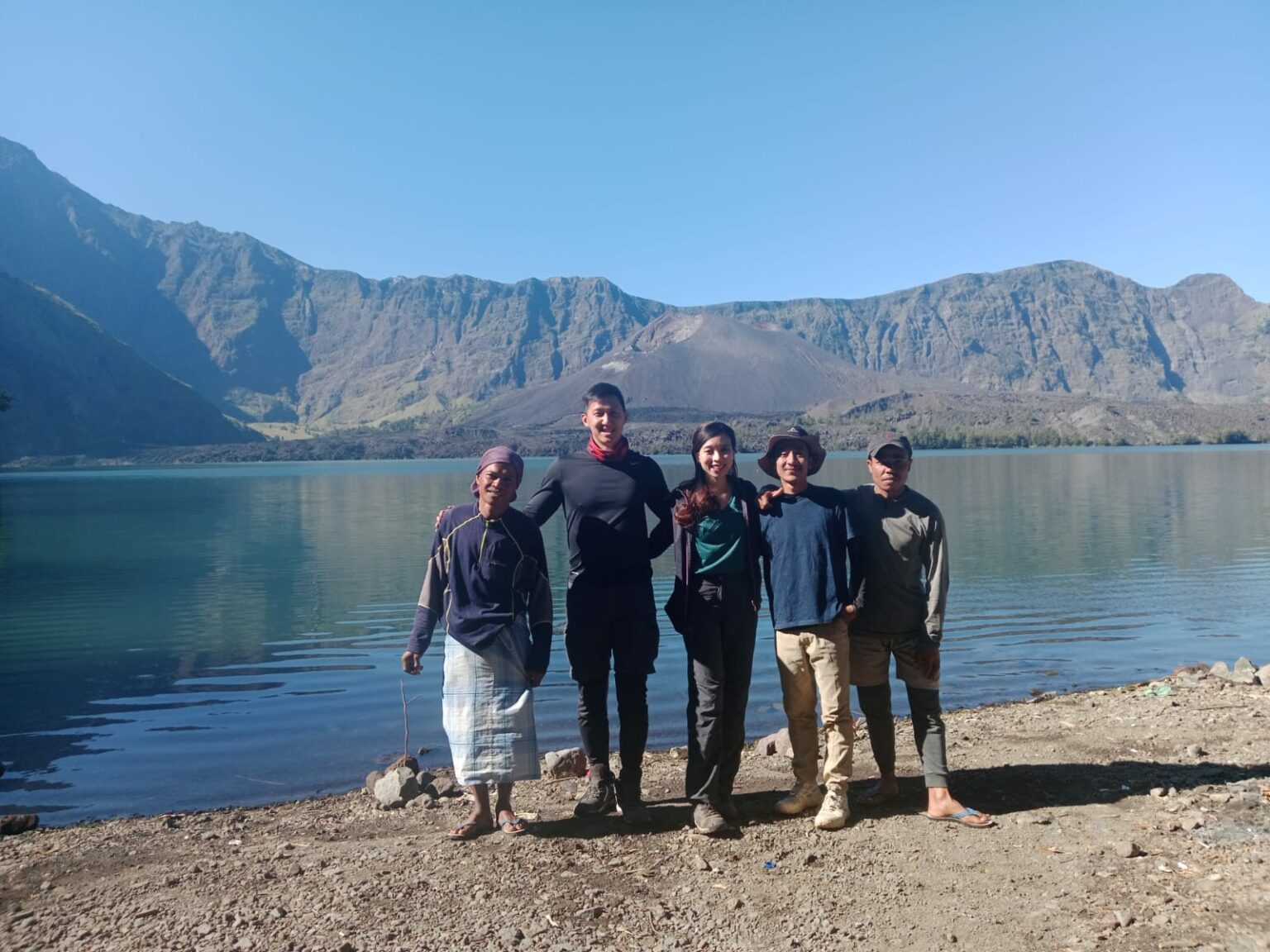 open trip trekking rinjani
