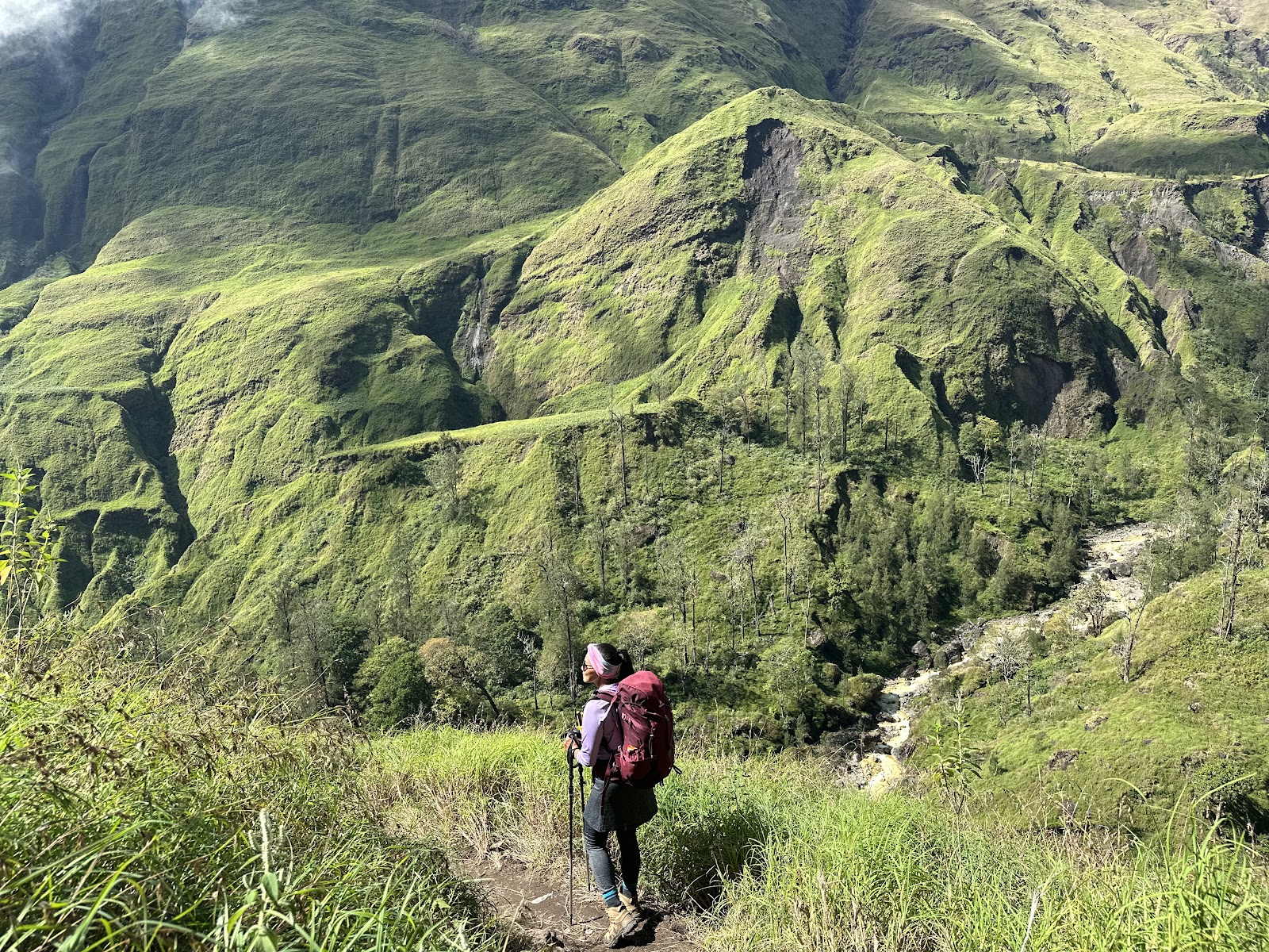rinjani trekking sembalun route